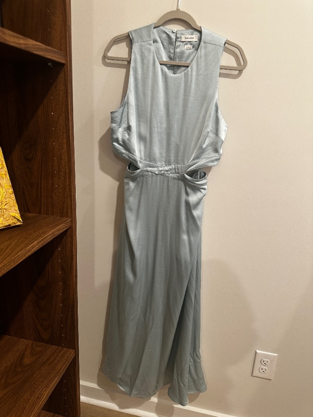 Aritzia Cella Satin Dress